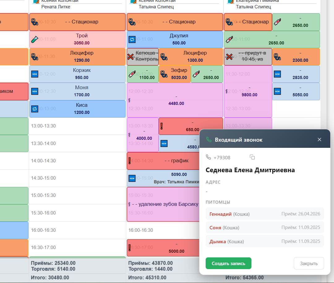 Интеграция с АТС